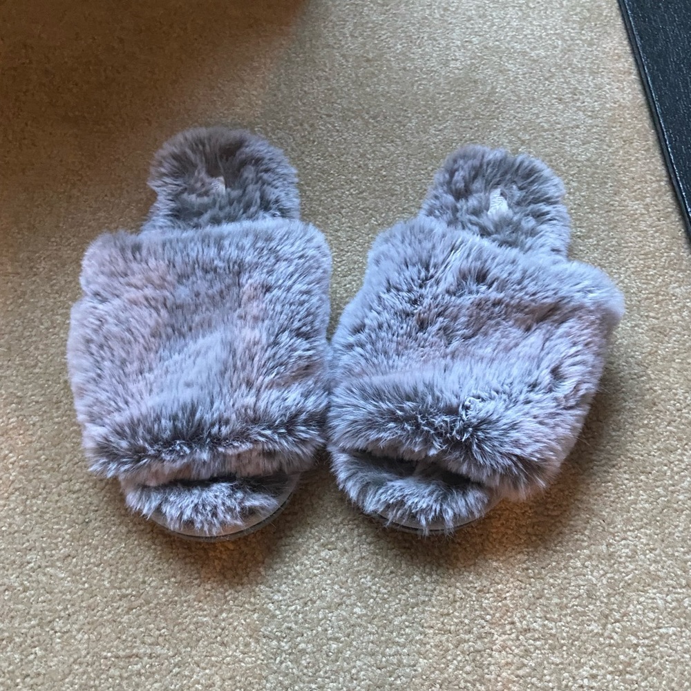 soft fluffy slippers
